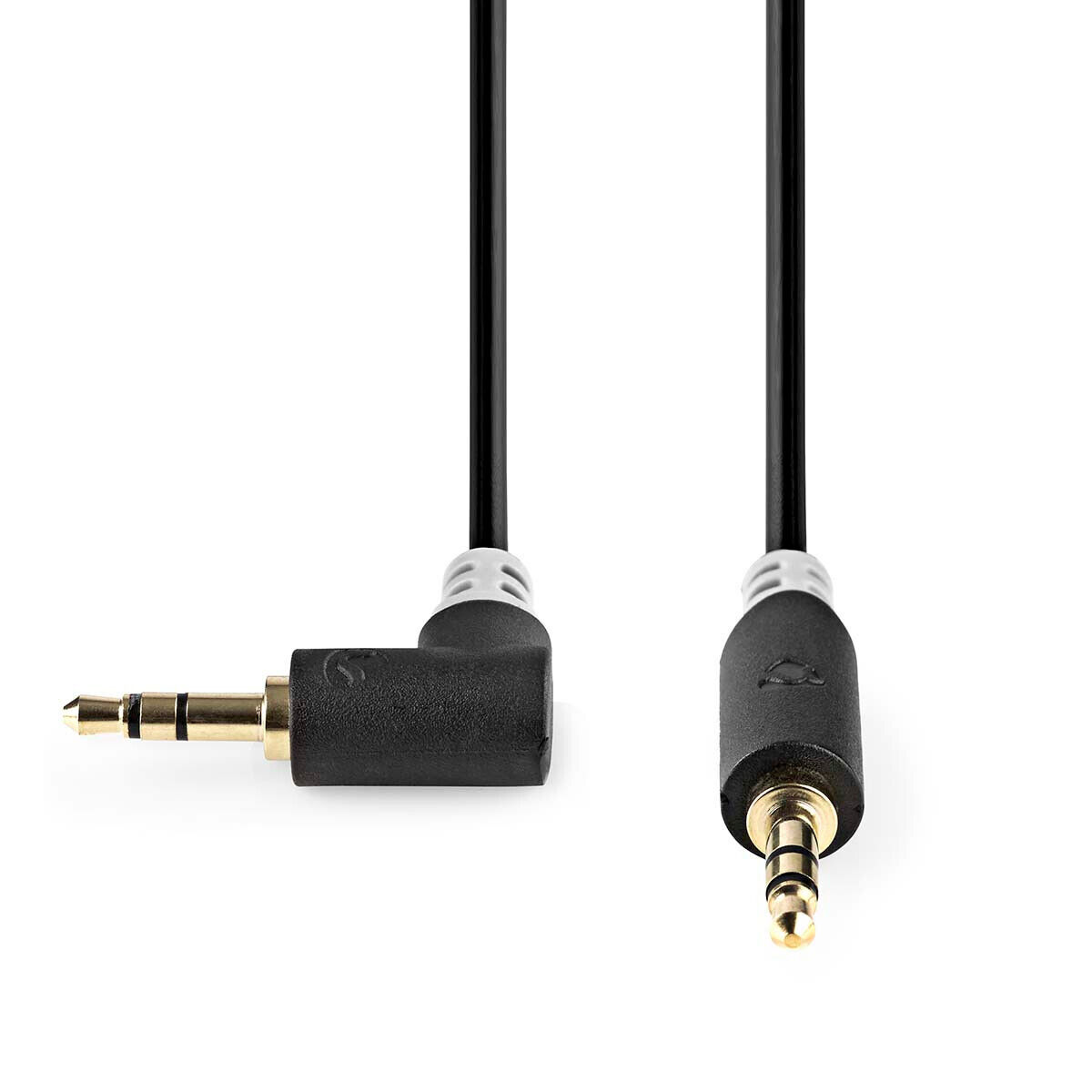 Stereo Audio kabel 3,5mm Stecker 0,5m Winkel Winkelstecker Klinkenkabel Klinke