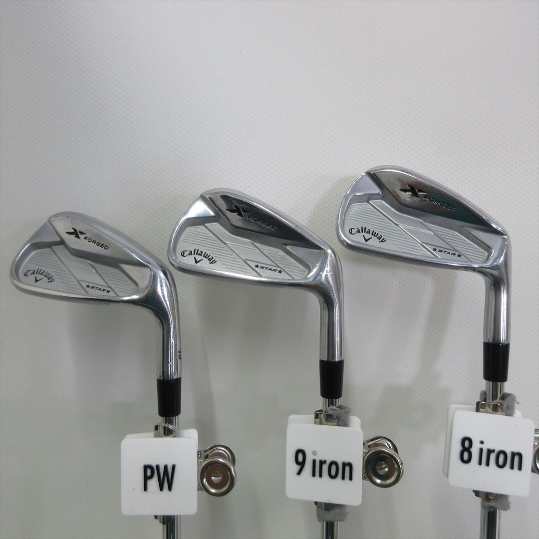 Callaway Iron Set X FORGED STAR Flex-X AMT TOUR WHITE X100 6