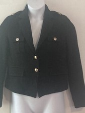 New York  Company 7th Avenue Women's Lined Black Blazer Jacket Suit Size 6 j265