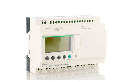 Schneider Zelio Logic SR3B261BD - 16 Eingänge, 10 Ausgänge, Relais, LCD-Panel