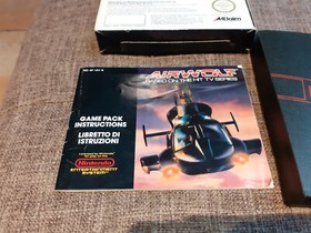 Airwolf Nintendo Nes Completo Mattel  ITALIANO Originale 100% Pal A