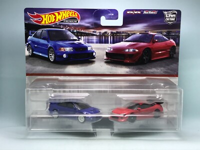 Hot Wheels 2023 Mix 3 Car Culture 2 Packs Twin Mix I # Mitsubishi