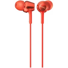 MDR-EX250AP R SONY In-Ear Canal Headphones ｗith Remote Control and Microphone 