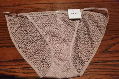 2 Paires De Culottes DKNY One Slip One String - Couleur Nude - Taille S - Neuf Avec étiquettes