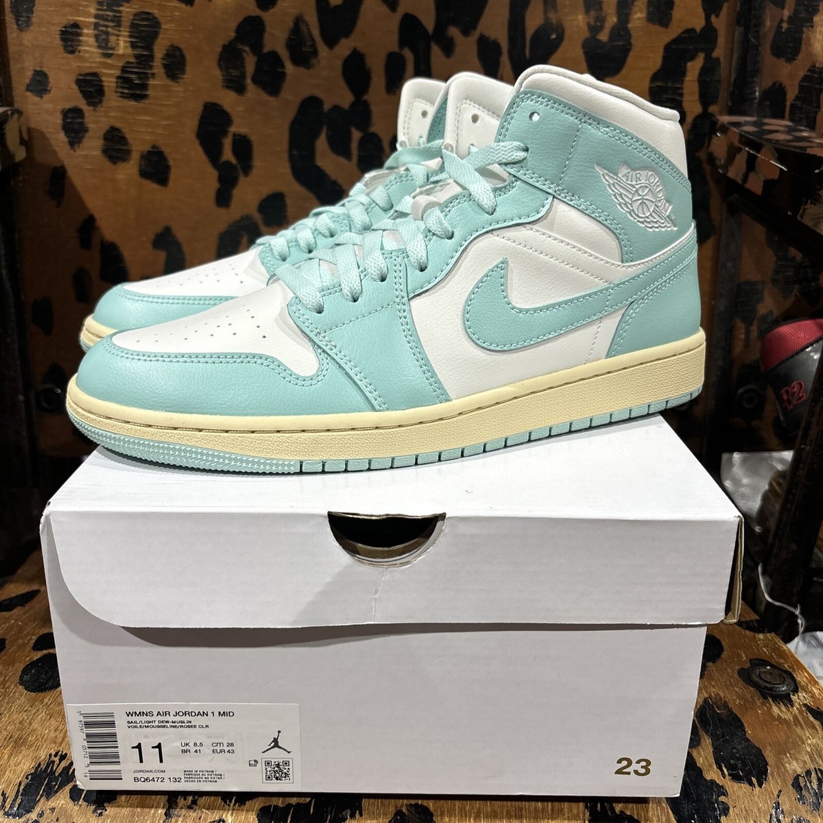 Nike Air Jordan 1 MID (箱なし) Air Jordan 1 Mid Schematic Size 1Y “Sneaker School Jordan
