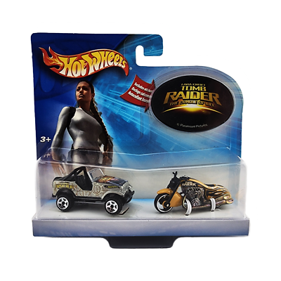 HOT WHEELS Lara Croft Tomb Raider Entertainment 2 Pack Roll Patrol
