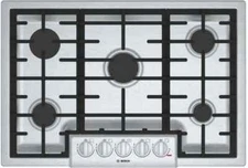 Bosch NGM8056UC   800 Series 30 Inch Gas Cooktop with 5 Sealed Burners