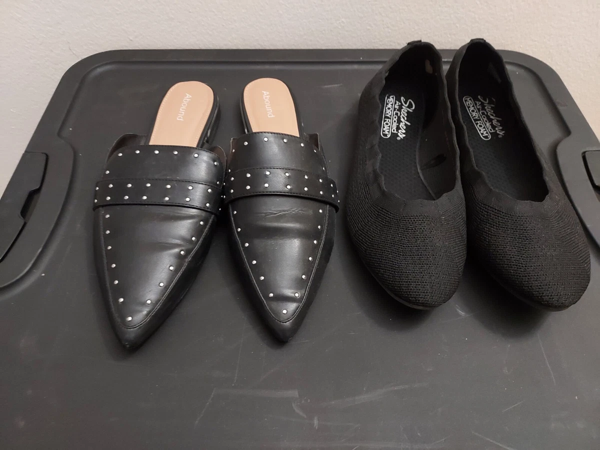 womens black shoes size 10