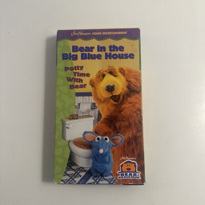 Bear in the Big Blue House Potty Time with Bear VHS | eBay