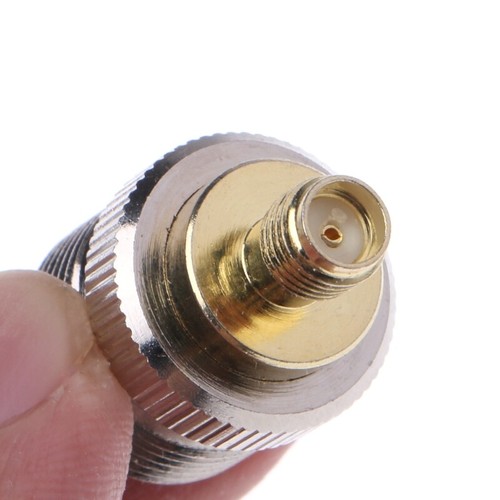 SMA Female To UHF Female RF Coaxial Connector Adapter SO-239 SO239 - Zdjęcie 6 z 8