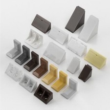 20 Plastic Corner Connecting Bracket Shelving Fixing Support Angle Bracket Brace