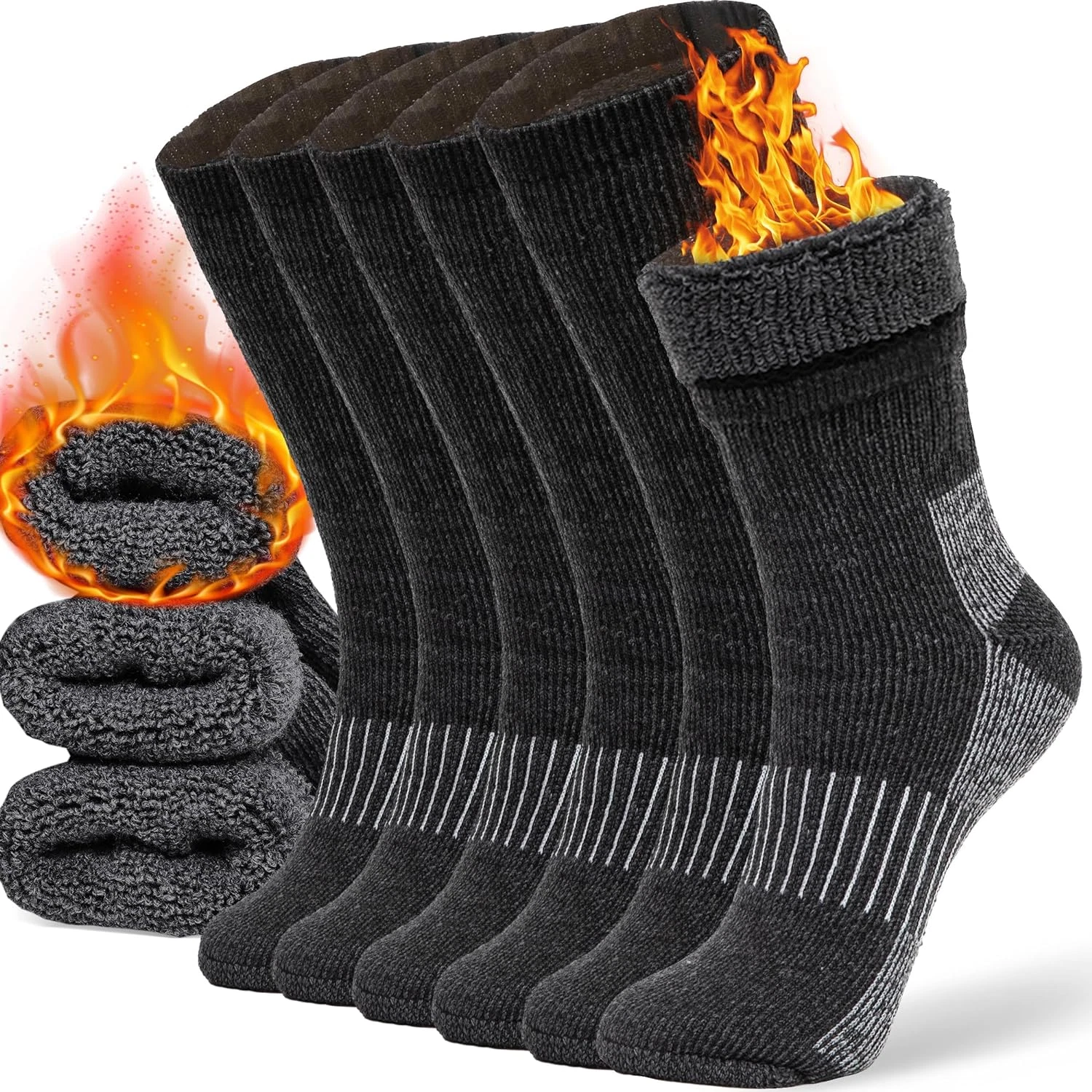Merino COZIA - Wool Socks - EXTREMELY Warm Socks for Winter for Men & Women