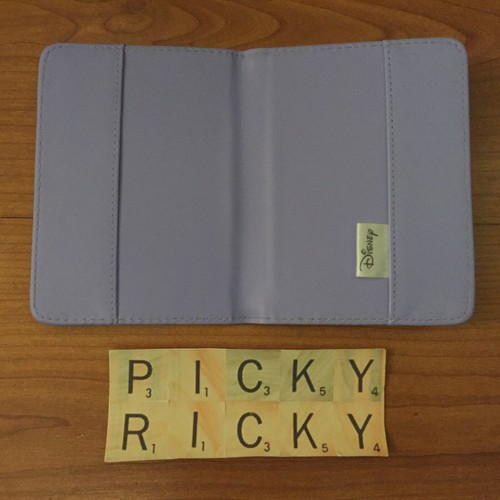 Disney Winnie The Pooh Lilac Passport Holder (for a boy named Lewis) - Picture 4 of 4