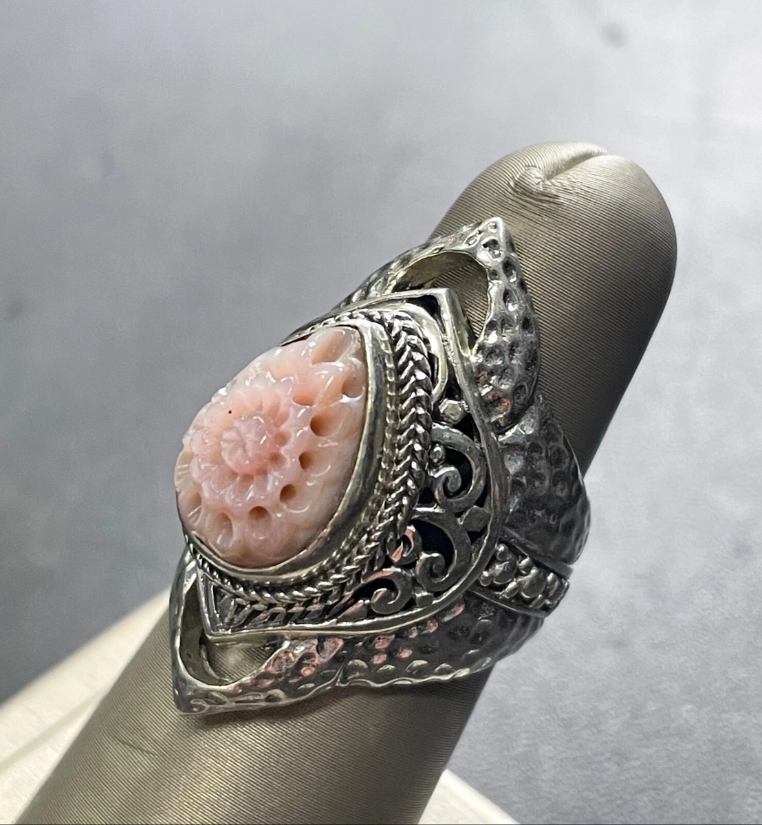 documentaire Oppervlakte Herformuleren Beautiful Sarda Sterling Silver Pink Rhodonite Stone Ring Size 7 | eBay documentaire Oppervlakte Herformuleren Beautiful Sarda Sterling Silver Pink Rhodonite Stone Ring Size 7 | eBay