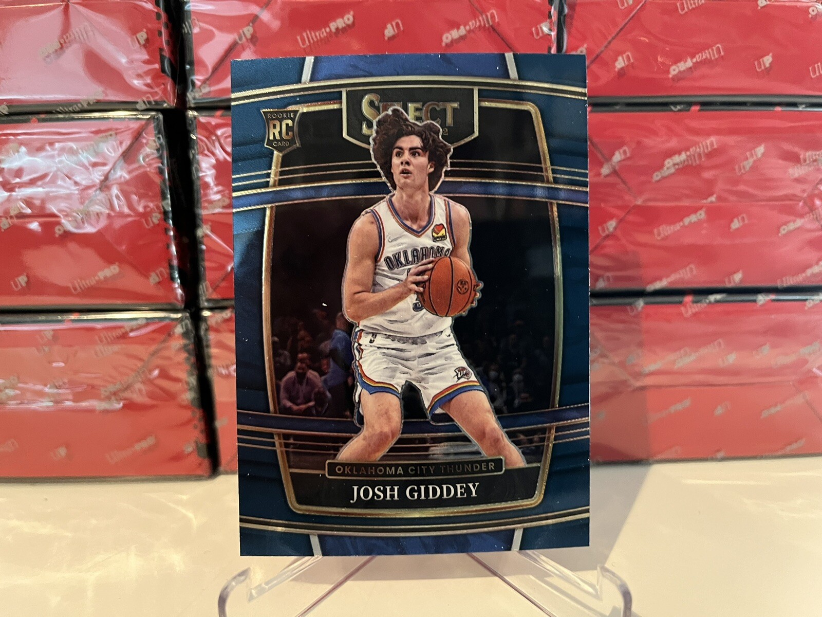 2021-22 NBA Panini Select Josh Giddey #58 Base Rookie Card