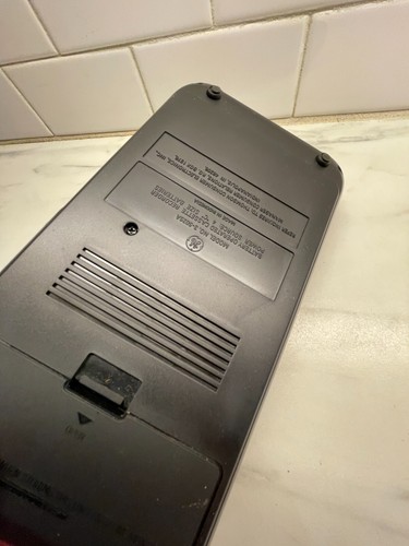 Reproductor Grabador de Cassette GE Funciona con Batería o Eléctrico 3-50275A Funciona 4-C Batería - Imagen 6 de 10