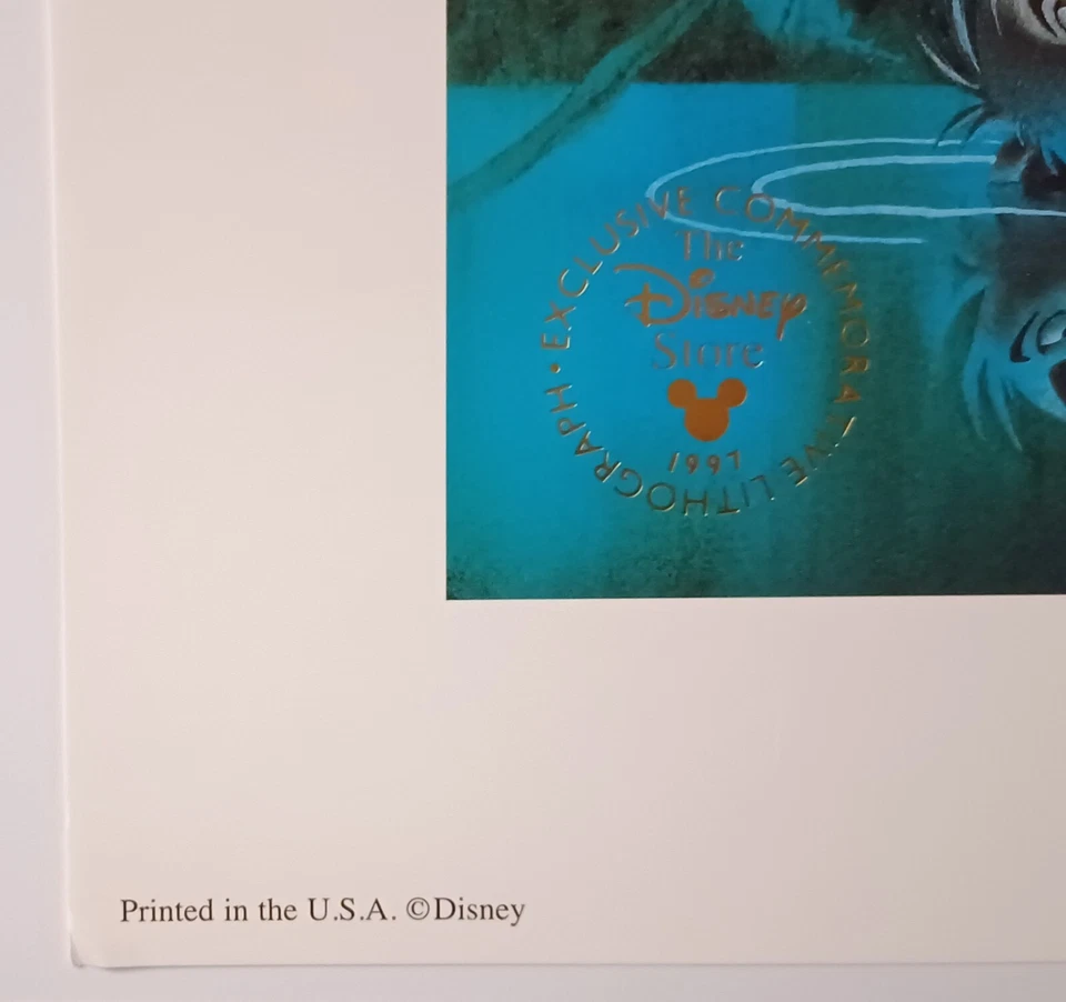 The Jungle Book by Disney - Exclusive Commemorative Lithograph 1997 - Image 2 of 4