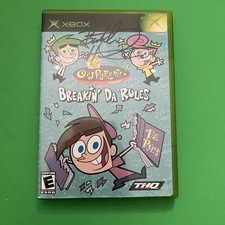 Fairly OddParents: Breakin' Da Rules Microsoft Xbox 2003 Signed Butch Hartmann