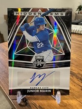 2022 Panini Elite Extra Junior Marin #HG-JM Prospect RC Auto Hidden Gems 🔥📈