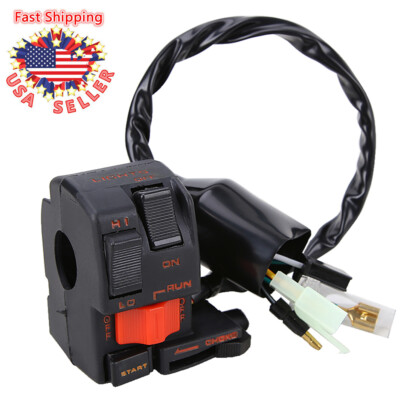 Handlebar Kill Light Hi/Low Start Switch Fit For Honda ATC250 ATC250SX 1985-1987