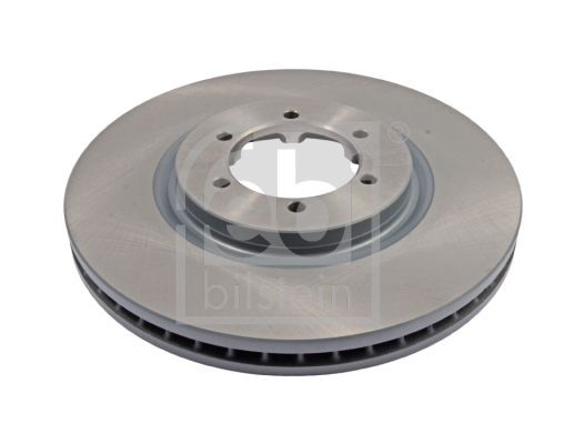 2X Febi Bilstein 170810 Bremsscheibe FüR Hyundai-image
