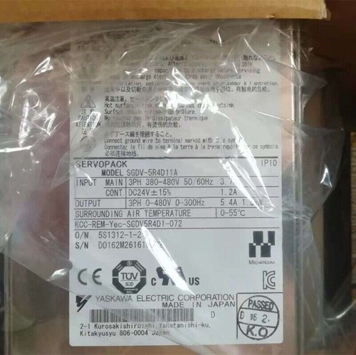 1pcs Brand New ones Yaskawa Servo Driver SGDV-5R4D11A Free delivery - Picture 2 of 6