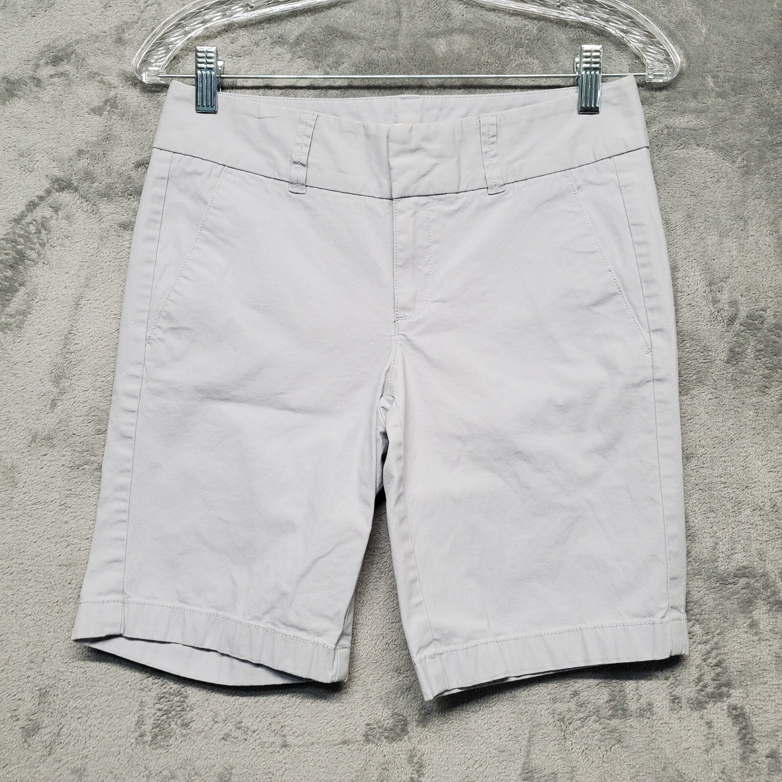J.Crew Factory Womens Size 00 - 29 Stretch Frankie Shorts Cotton Pale Ice  Blue | eBay