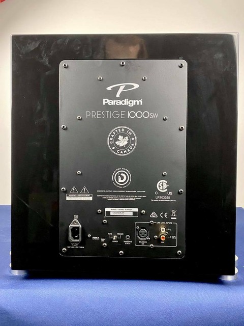 paradigm prestige 1000sw for sale