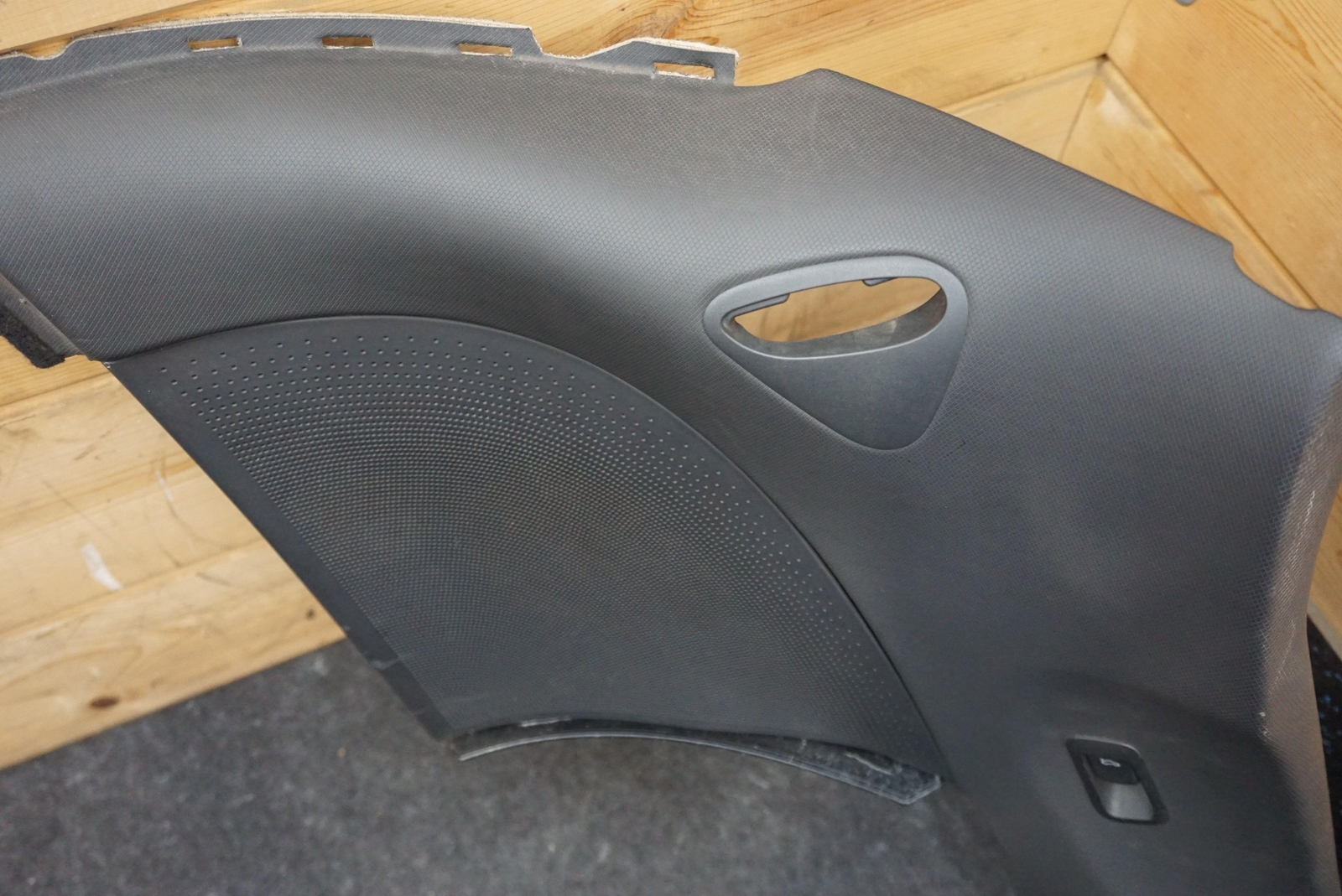 Set Left & Right Quarter Trim Panel Cover Black 423867035B Audi R8 Type 42 2012