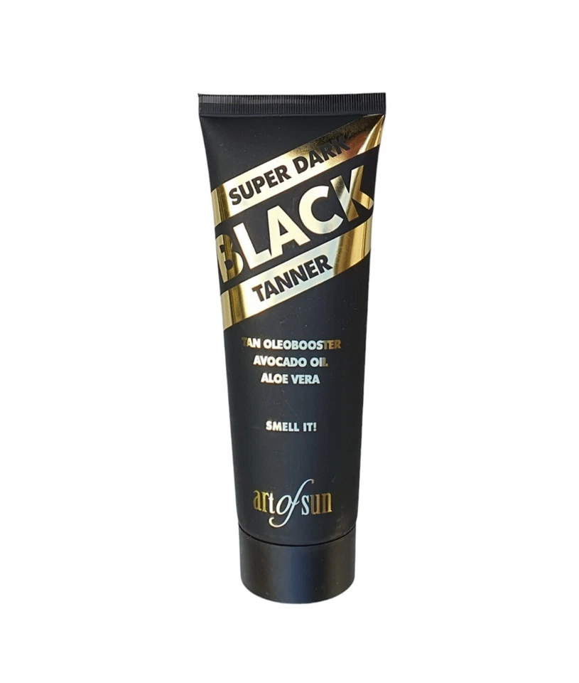 Art of Sun/Black Super Dark "Tanner" 125ml/cosmetici solari/lozione abbronzante