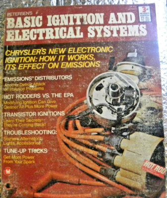 PETERSEN's 1973 Basic Ignition and Electrical Systems Manual Book FREE SHIPPING