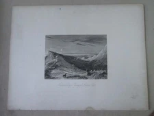 Vintage Print,HUNTERS BOG,Scotland Illustrated,1845