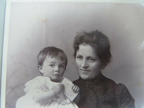 2 cabinet photos Wilhelm Risse Marburg 1902-04: family Conrady, Willingshausen - Picture 3 of 10