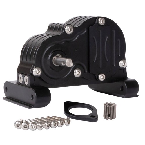 9T LCG Chassis Rails Aluminum Transmission Gearbox For 1/10 RC Crawler Truck - Picture 2 of 8