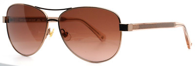 KATE SPADE Fara/S AU2M2 Red Gold Womens Aviator Sunglasses 57-12-140 B:46