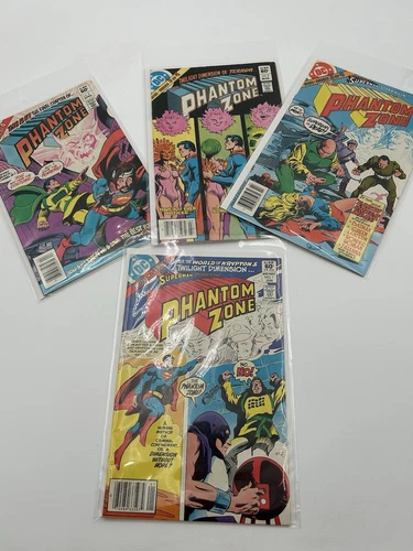 PHANTOM ZONE #1-4 1, 2, 3, 4 1982 DC COMICS ~ STEVE GERBER GENE COLAN /SUPERMAN