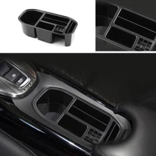 For Honda HR-V 2016-2022 Black Center Console Cup Drink Holder Storage Box 1pcs