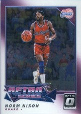 2017-18 Donruss Optic Retro Series #8 Norm Nixon - BSK