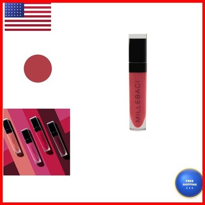 Nouba Millebaci Long Lasting Liquid Lipstick Pink, Lustrous Moisturizing Creamy