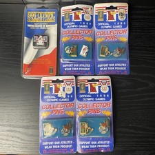 1996 Olympic Games Collector Pins Set Official USA Atlanta