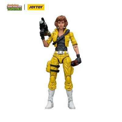 JOYTOY TMNT 1/18 Actionfigur TMNT-April O'Neil Modell Neu OVP