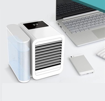 Eco Personal Air Cooler Snowman Lite Bright LED White USB Powered