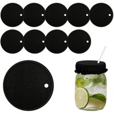 10pcs Drink Cover Scrunchies, Reusable Cup Drink Covers for Alcohol Pr