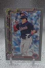 2025 Topps Holiday - Dylan Crews #H46 Holiday Silver Glitter (RC)