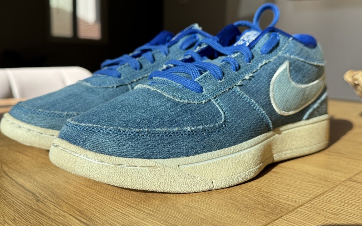 Nike Book 1 Blue Denim Low Top Men's Athletic Sneakers Basketball