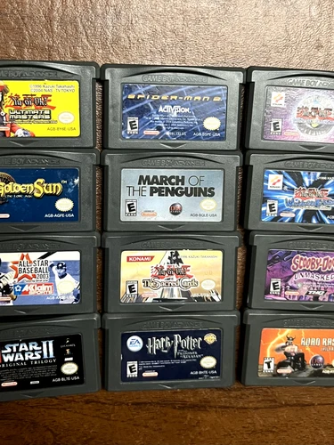 GameBoy Advance Pick Your Game Authentic New Battery - Over 25 Games to Choose