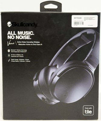 Skullcandy Venue Model S6HCW Active Noise Canceling Wireless Over