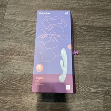 Satisfyer Triple Oh multifunction vibrator rabbit style