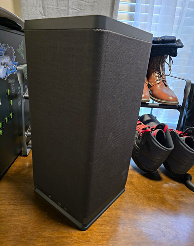Fractal Design Mood Mini-ITX Small Form Factor Case Black Fabric.