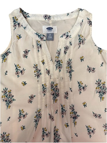 Old Navy Girls Dress Small 6-7 Floral Summer Sundress Sleeveless Pullover NEW - Picture 3 of 8